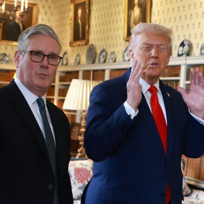 Großbritanniens Premierminister Keir Starmer will Donald Trumps Seeblockade nicht unterstützen.