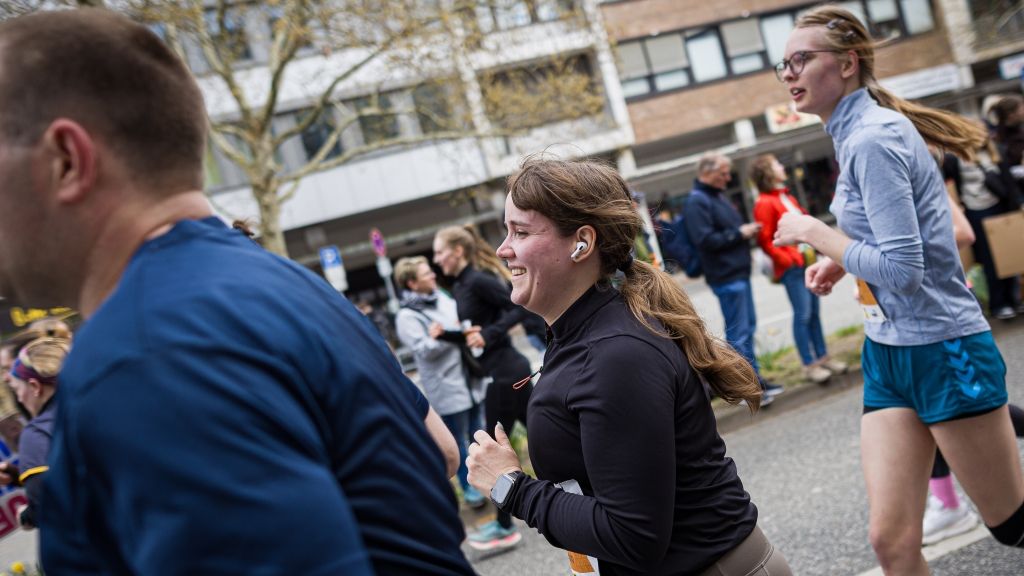 Ricarda Lang läuft beim Hannover Marathon 2026. (Foto)