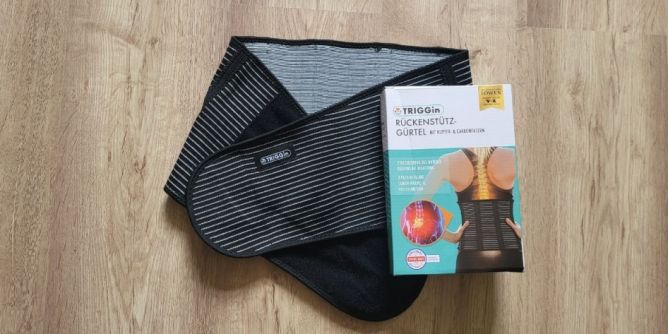 TRIGGin Rückenstützgürtel im Praxistest