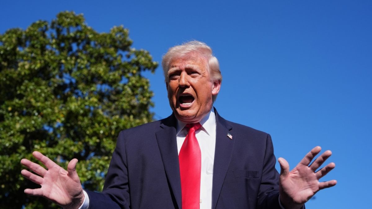 Donald Trump droht den iranischen Revolutionsgarden mit Angriffen auf Boote. (Foto)