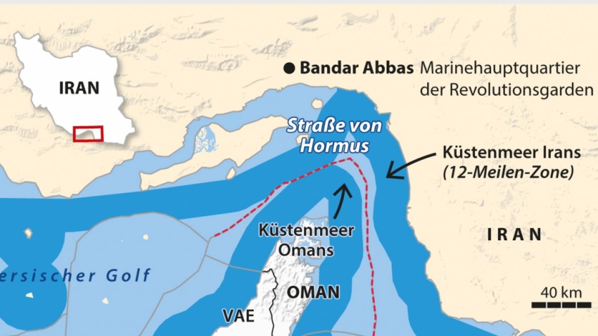 Die Stra&szlig;e von Hormus. (Foto)