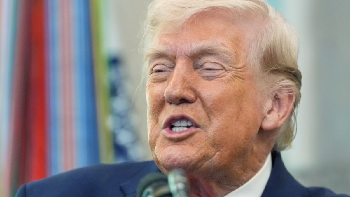 Donald Trump sorgt im Wei&szlig;en Haus angeblich einmal mehr f&uuml;r Chaos. (Foto)