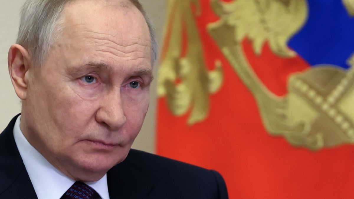 Wladimir Putins Zustimmungswerte sind einem Bericht zufolge gesunken. (Foto)