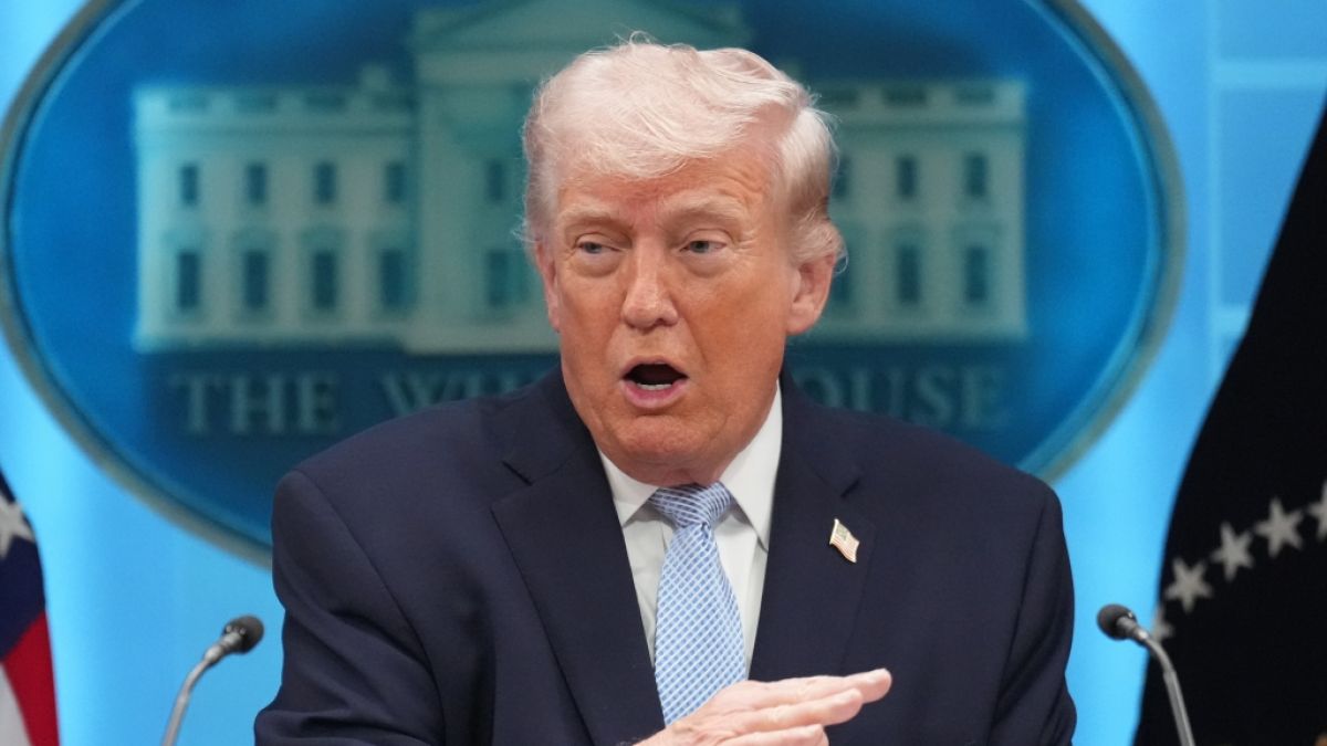 Auf Kritik reagiert Donald Trump f&uuml;r gew&ouml;hnlich empfindlich. Das bekommt nun auch seine einstige Vorzeigefreundin Riley Gaines zu sp&uuml;ren. (Foto)