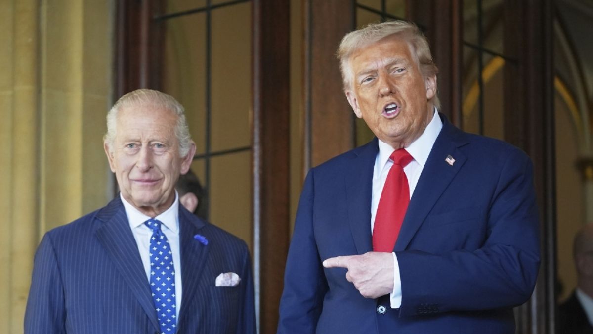 Charles und Trump hatten sich zuletzt 2025 in Gro&szlig;britannien getroffen. (Foto)