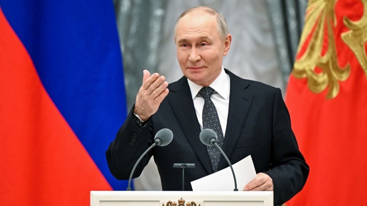 Angeblich will Wladimir Putin Atomwaffen im Orbit stationieren. (Foto)