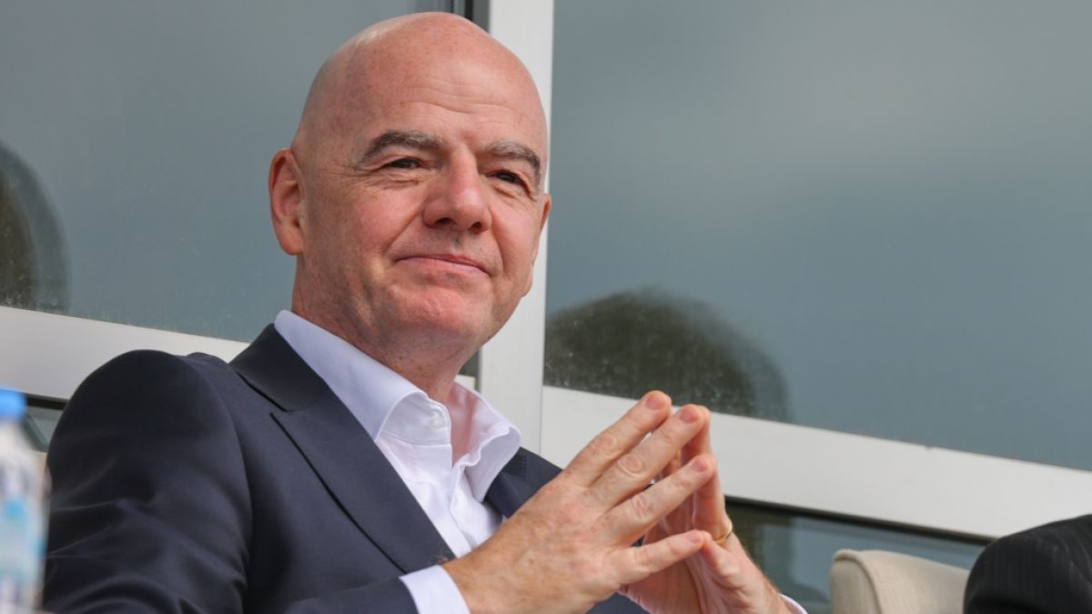FIFA-Pr&auml;sident Gianni Infantino will, dass der Iran an der Fu&szlig;ball-WM 2026 teilnimmt. (Foto)