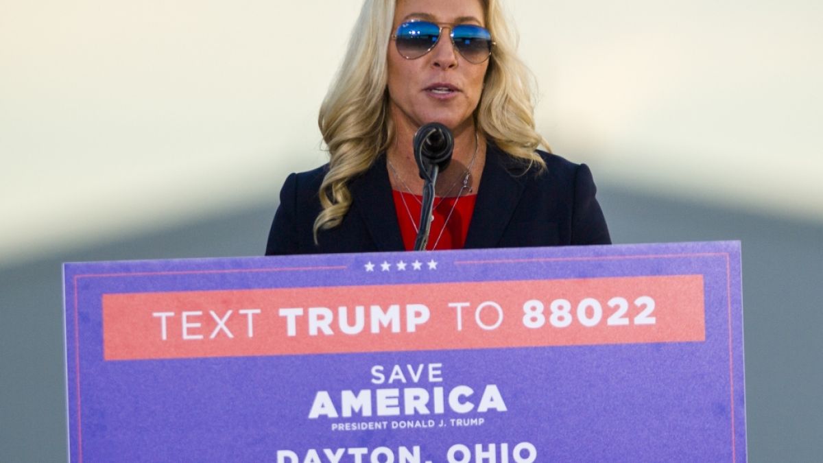 Marjorie Taylor Greene hat eine ersch&uuml;tternde Trump-Aussage enth&uuml;llt. (Foto)