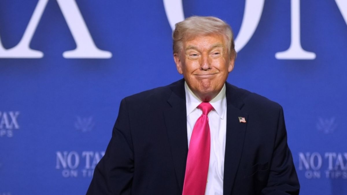 Donald Trump sorgt mit einem neuen Auftritt f&uuml;r Schlagzeilen. (Foto)