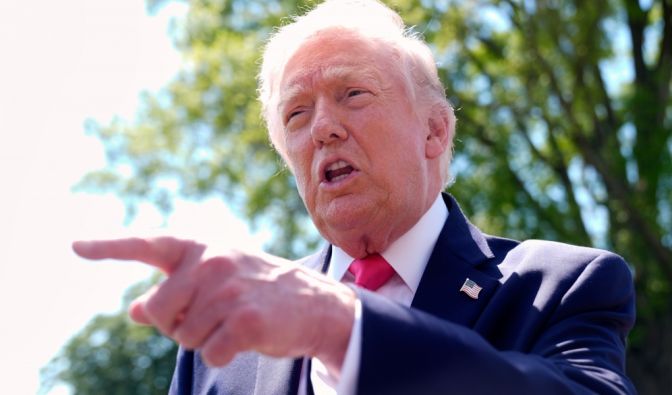 Donald Trump frohlockt