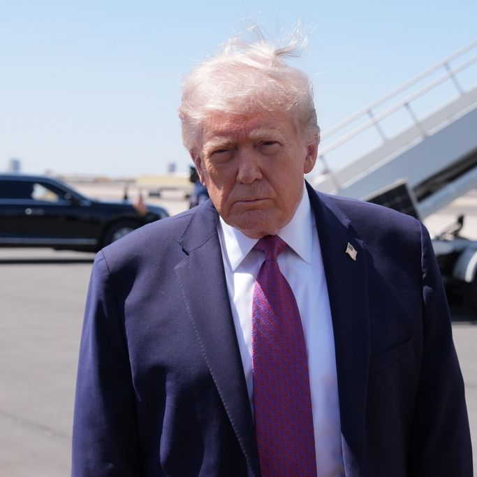 Mit einem mysteriösen Post versetzt Donald Trump das Netz in Panik.