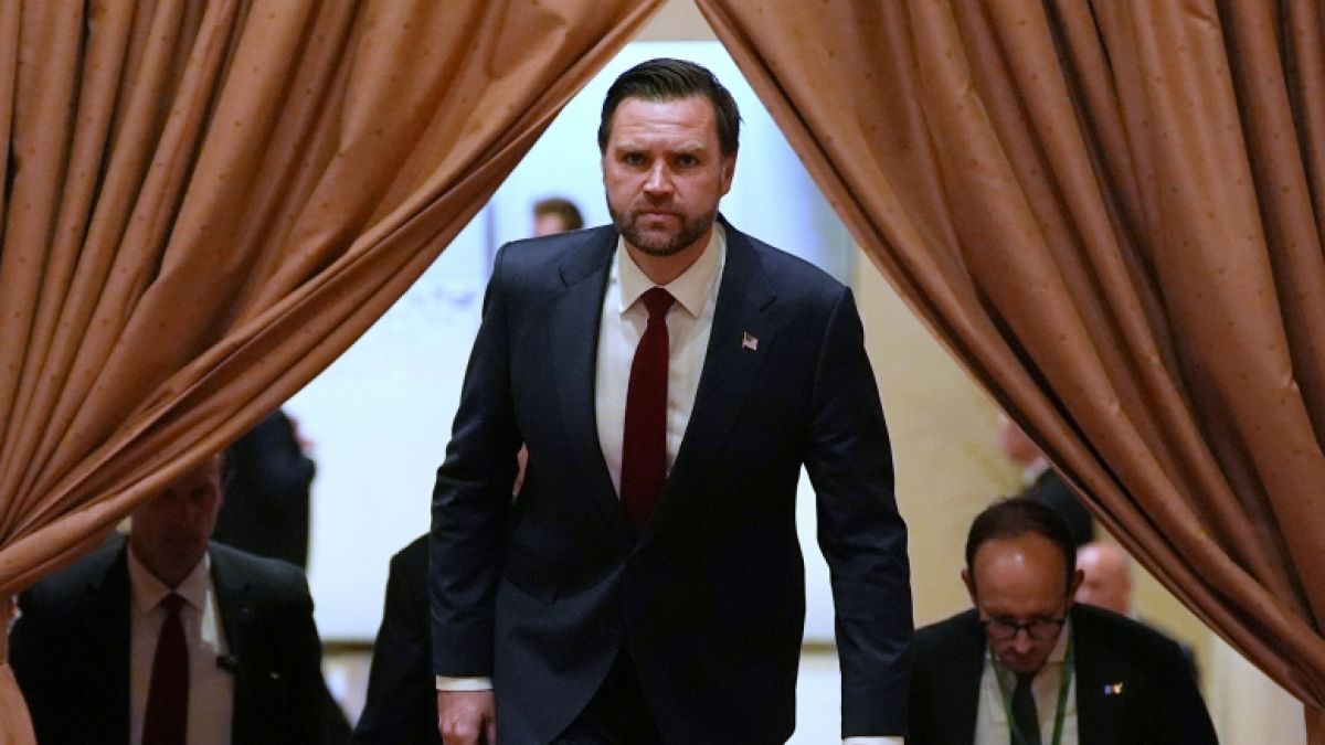 &Uuml;ber den Aufenthaltsort von JD Vance gab es Verwirrung im Wei&szlig;en Haus. (Foto)