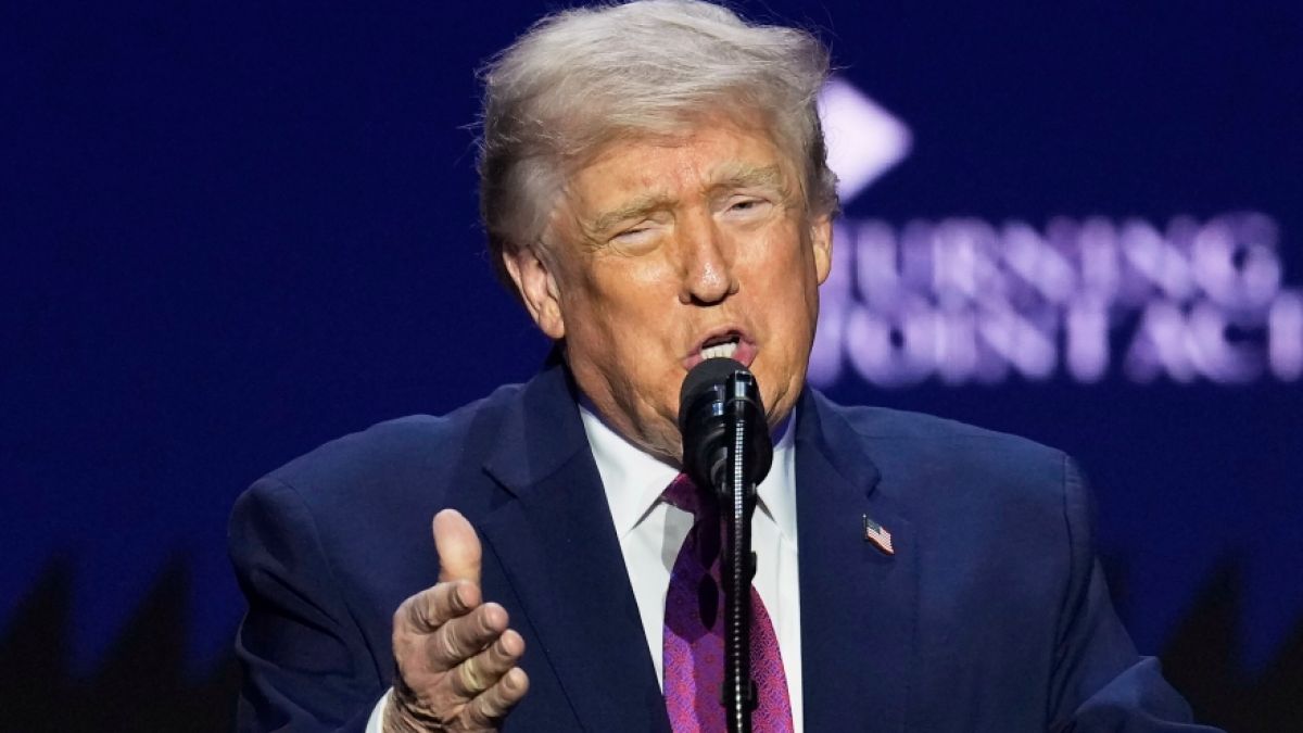 Donald Trump konnte seine Wut wieder einmal nicht z&uuml;geln. (Foto)