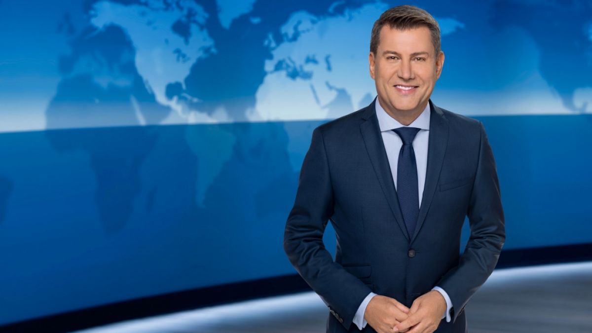 So kennt man ihn eigentlich: Jens Riewa,&nbsp;Chefsprecher der "Tagesschau". (Foto)