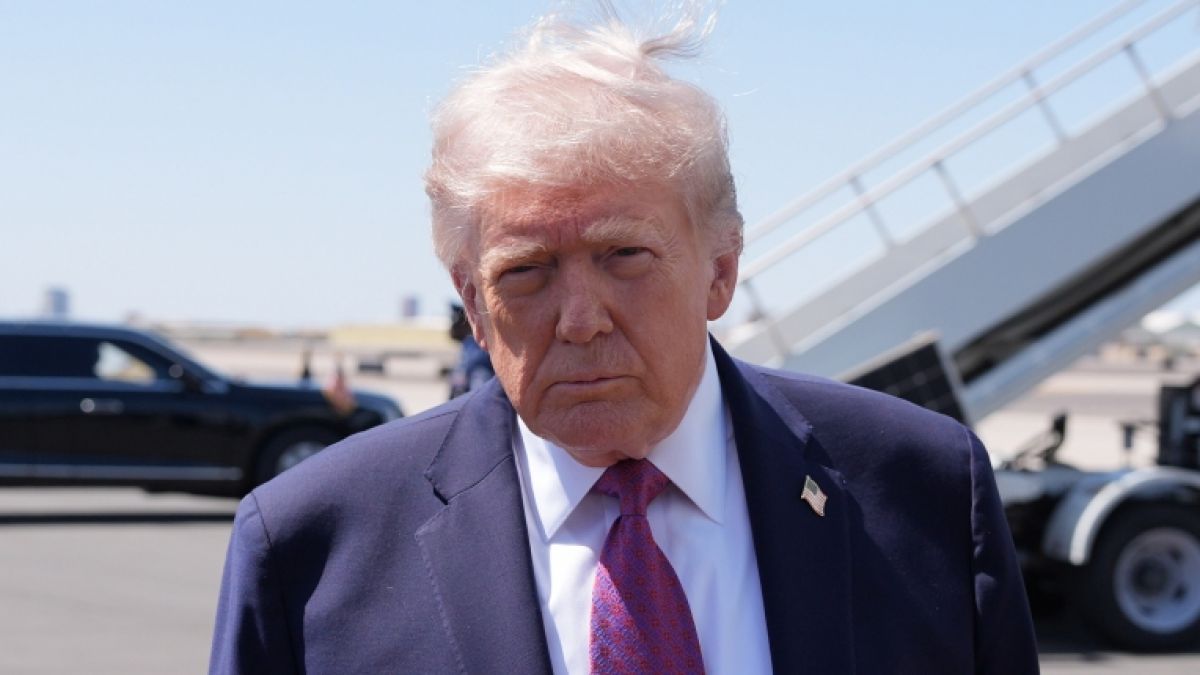 Nach seinem Jesus-Wirbel nahm Donald Trump jetzt einen vielsagenden Bibelvers in den Mund. (Foto)