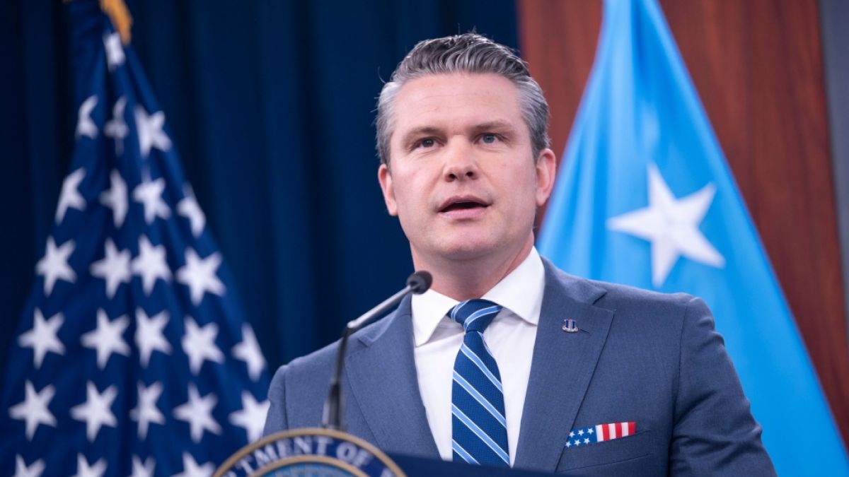 Pete Hegseth sorgte mit seiner Entscheidung f&uuml;r einen Aufschrei. (Foto)
