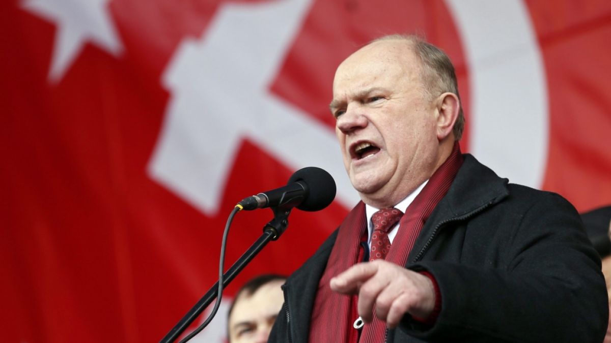 Gennadi Sjuganow, seines Zeichens Vorsitzender des Zentralkomitees der Kommunistischen Partei der Russischen F&ouml;deration, hat warnende Worte f&uuml;r Wladimir Putin ge&auml;u&szlig;ert. (Foto)