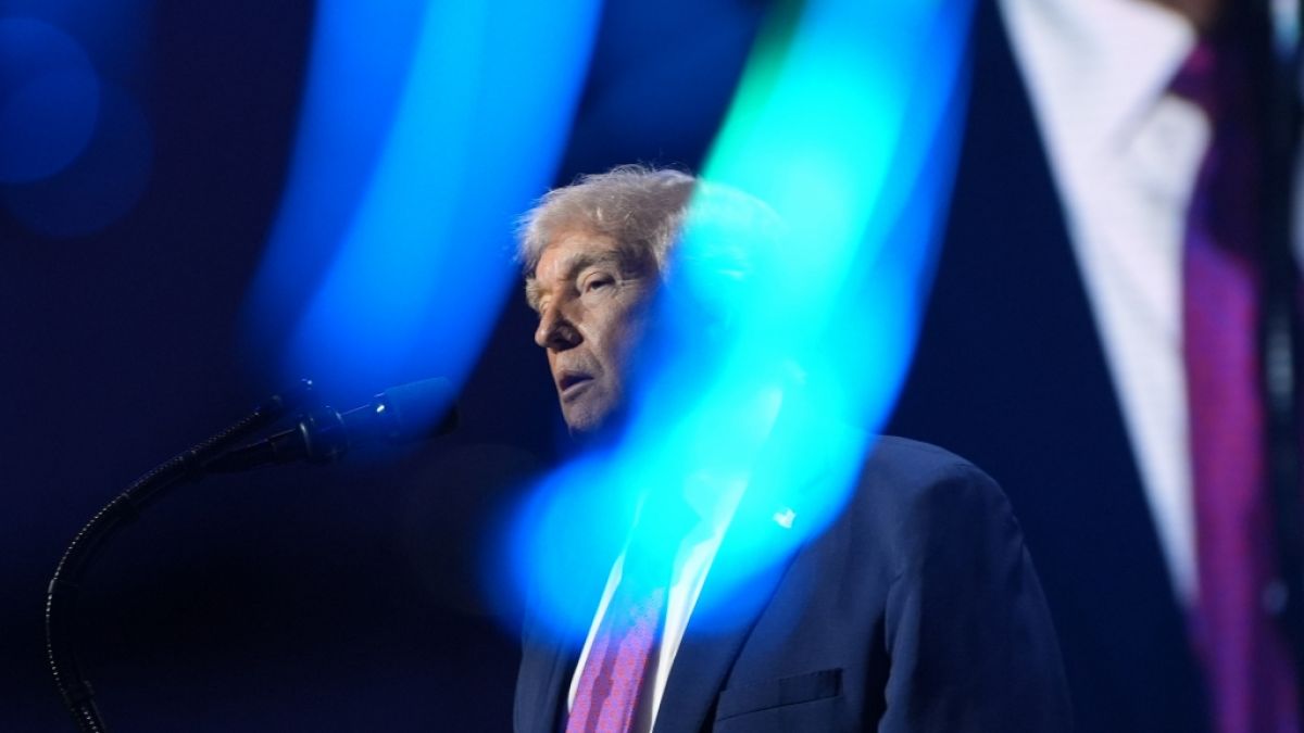 US-Pr&auml;sident Donald Trump hat schlechtere Zustimmungswerte als sein Vorg&auml;nger Joe Biden. (Foto)