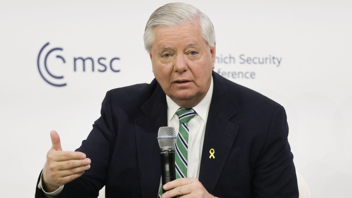 US-Senator Lindsey Graham &auml;u&szlig;ert sich zum Iran-Krieg. (Foto)
