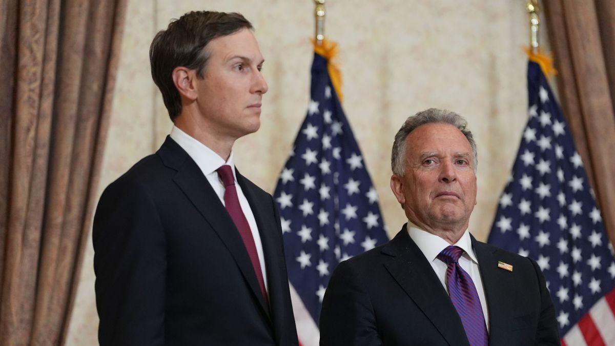 Jared Kushner (l) und Steve Witkoff (Foto)