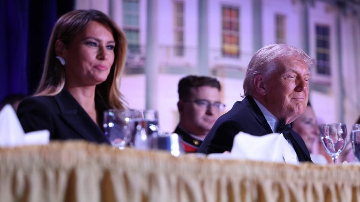 Donald Trump und seine Ehefrau Melania wurden nach den Sch&uuml;ssen evakuiert. (Foto)