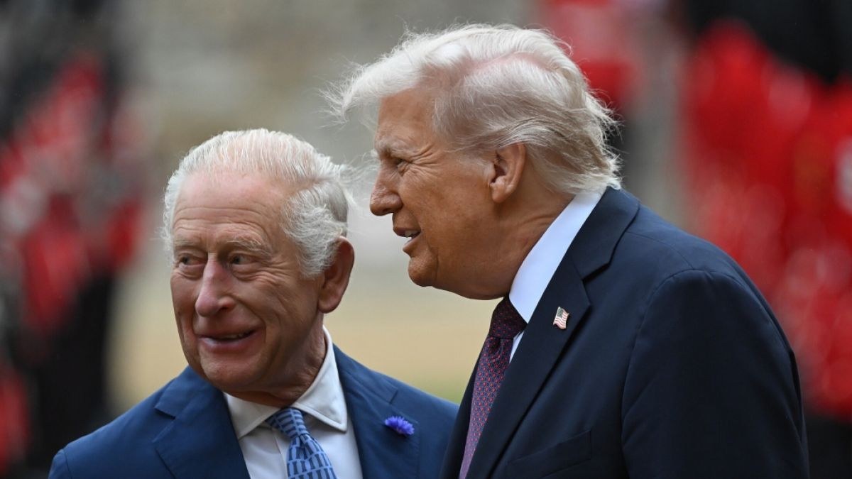 K&ouml;nig Charles und Donald Trump: Ein unzertrennliches Team? (Foto)