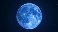 Im Mai leuchtet ein seltener Blue Moon am Himmel.