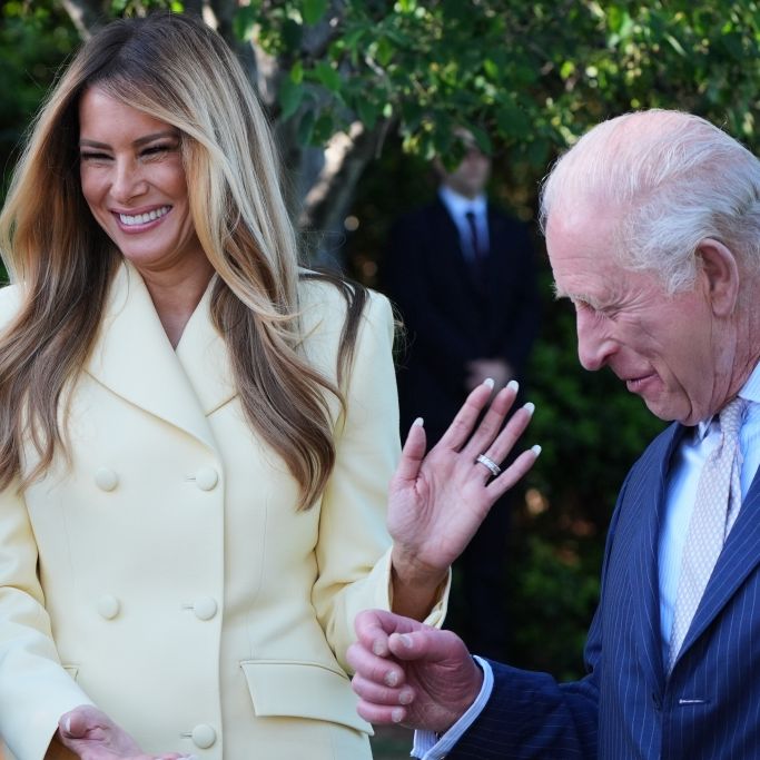 Nach diesen Bildern tobt das Netz - First Lady trifft auf König Charles