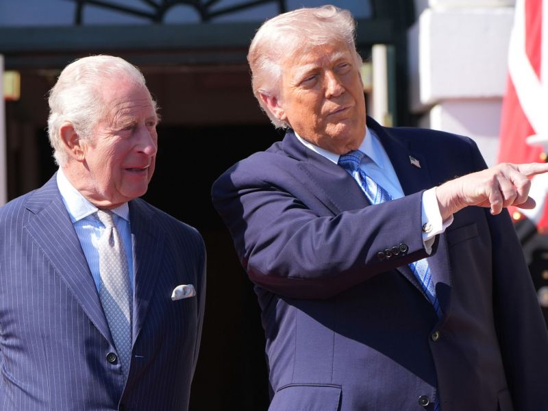 König Charles III. in den USA: Briten-Monarch klaut Donald Trump das Rampenlicht mit historischem Auftritt