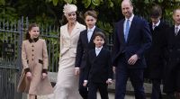 Prinz Louis, hier mit seinen Eltern und Geschwistern beim Ostergottesdienst 2026 in Windsor, hat sich vom royalen Frechdachs zu einem ernsthaften jungen Mann gemausert.