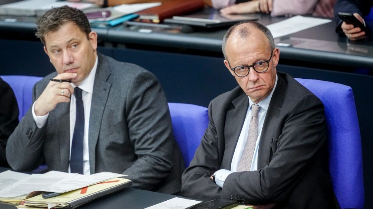 Lars Klingbeil best&auml;tigte den Streit mit Friedrich Merz &ouml;ffentlich. (Foto)