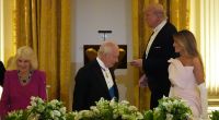 Beim Staatsbankett stellte Donald Trump König Charles III. bloß.