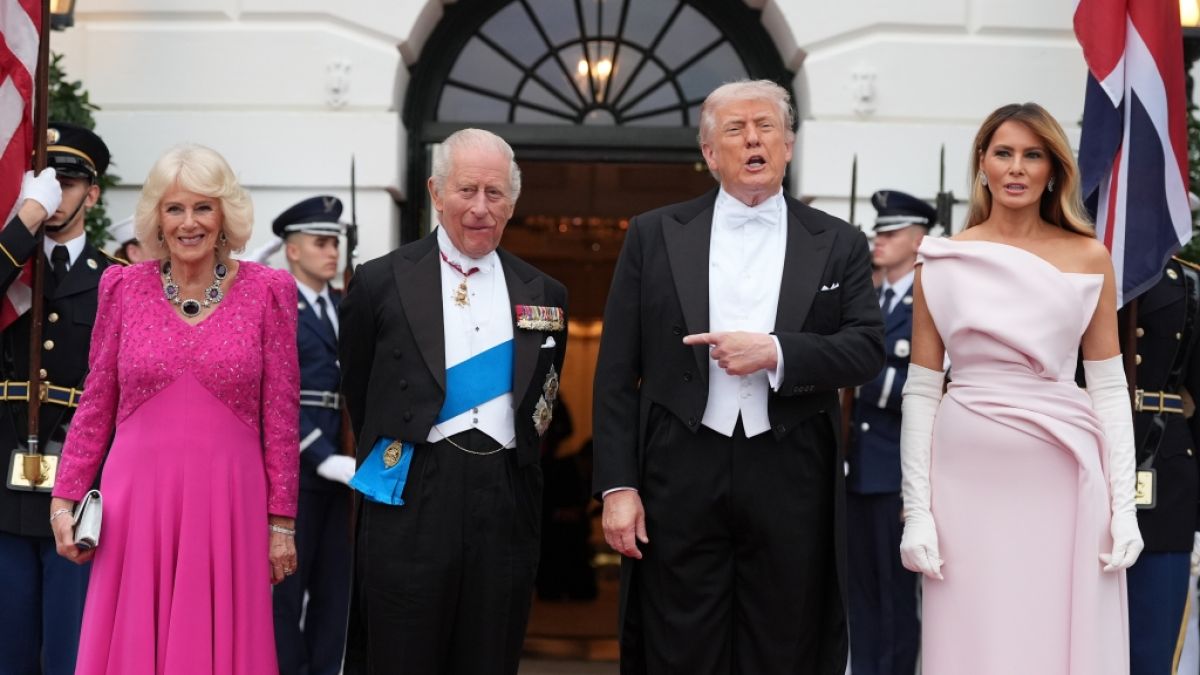 Donald Trump leistete sich einen Fehlgriff bei Ehefrau Melania. (Foto)