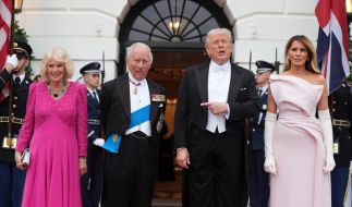 Donald Trump leistete sich einen Fehlgriff bei Ehefrau Melania.