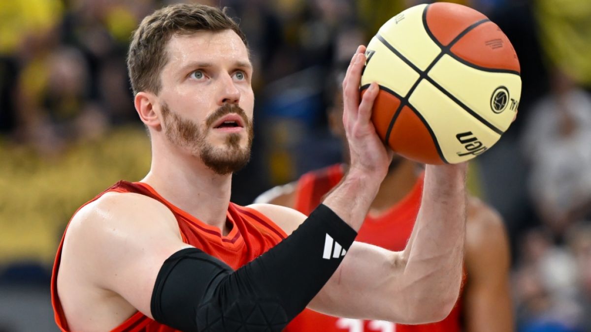 Andi Obst vom FC Bayern M&uuml;nchen Basketball in Aktion (Archivbild, 2026). (Foto)
