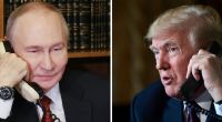 Wladimir Putin und Donald Trump (v.l.) haben erneut miteinander telefoniert.