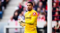 Noah Atubolu ist in der Bundesliga Stammtorwart beim SC Freiburg.