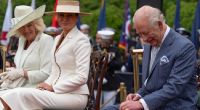 Beim Abschied am Weißen Haus bat Melania Trump den König um einen persönlichen Gefallen.