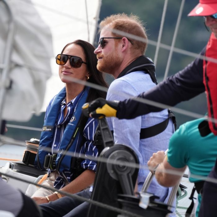 So reagierten Harry und Meghan auf den USA-Besuch des Königs