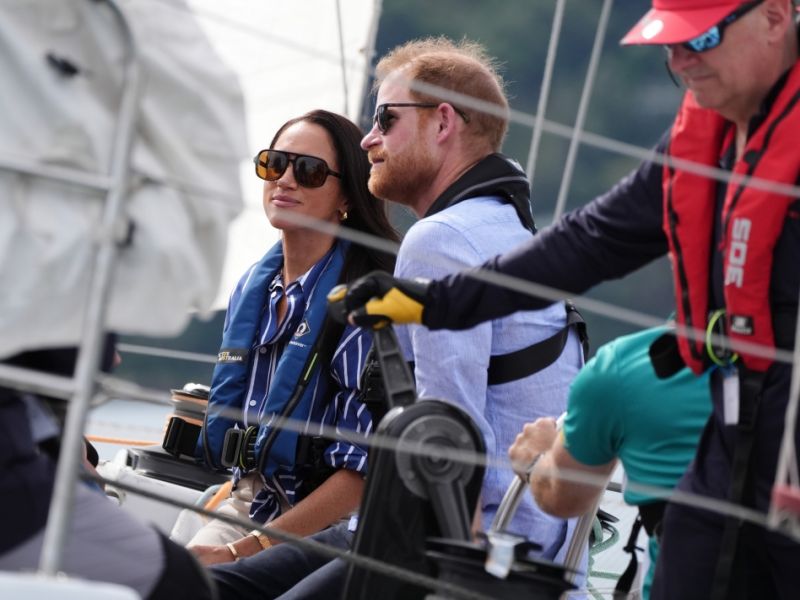 Charles bei Trump: So reagierten Harry und Meghan auf den USA-Besuch des Königs