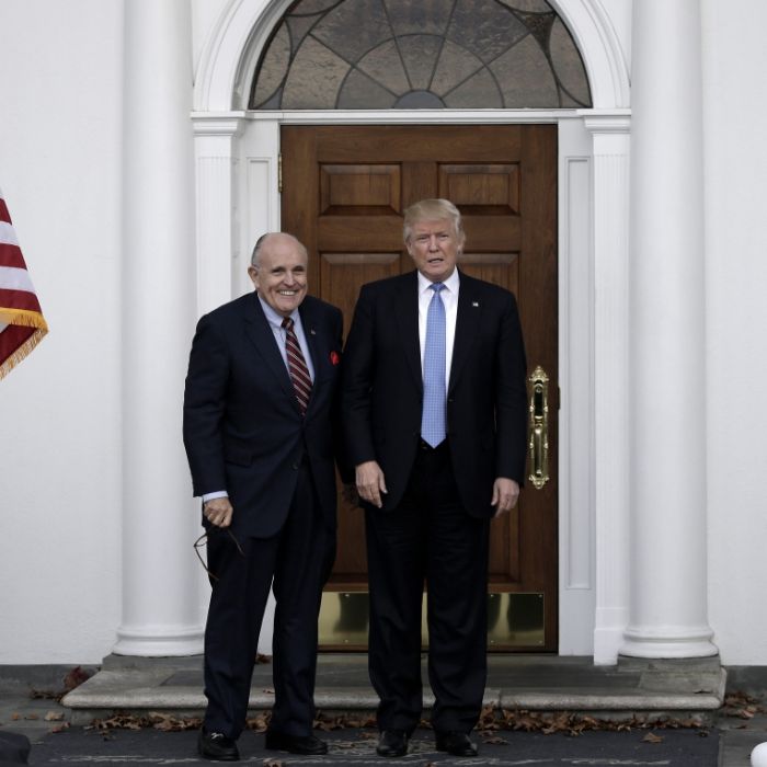Donald Trump und Rudy Giuliani verbindet eine langjährige Partnerschaft auf dem politischen Parkett.