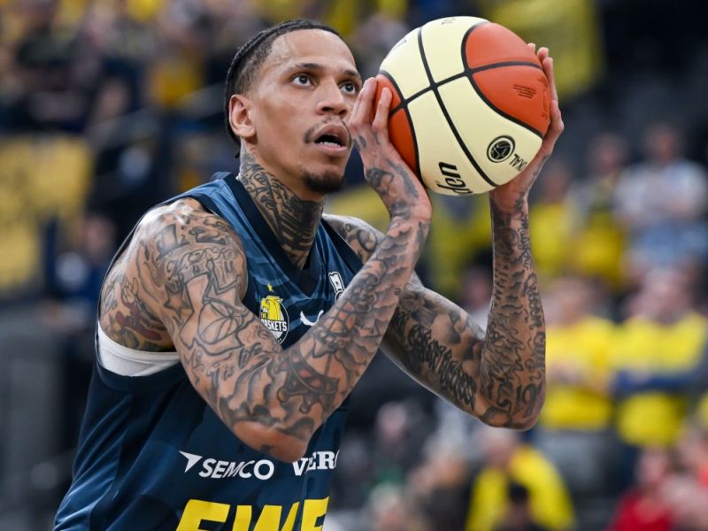 Michale Kyser: Die Statistiken zum Center von EWE Baskets Oldenburg