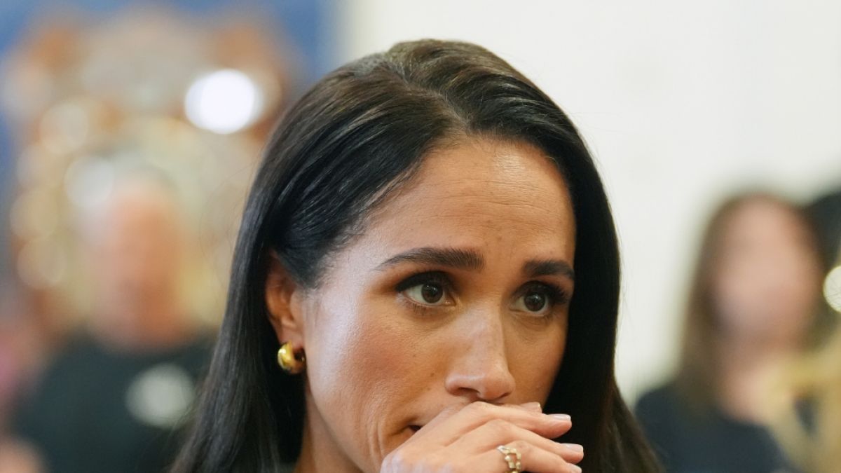 Meghan Markle kam allein zur Erstkommunion ihres Patenkindes. (Foto)