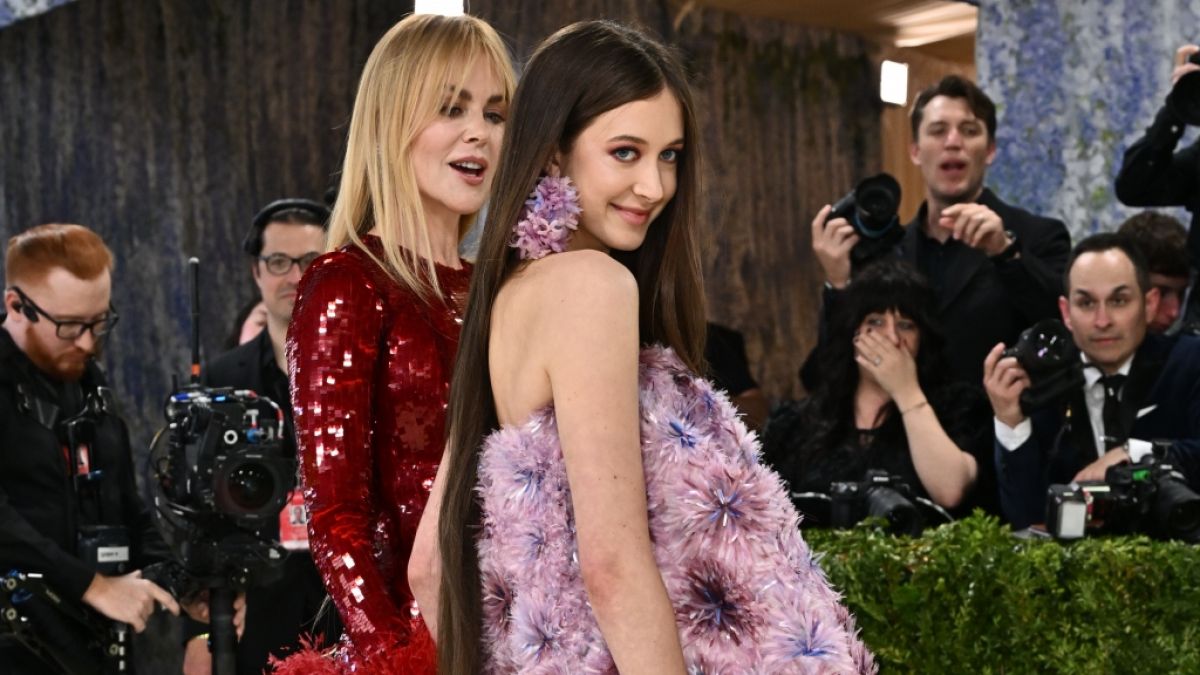 Nicole Kidman gemeinsam mit ihrer Tochter Sunday Rose. (Foto)