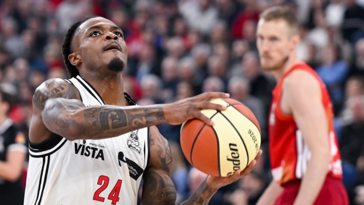 Cobe Williams im Trikot der Bamberg Baskets (Archivbild, 2026). (Foto)