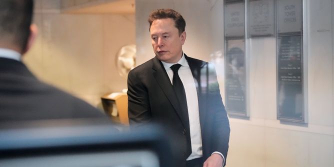 An der Spitze steht Elon Musk