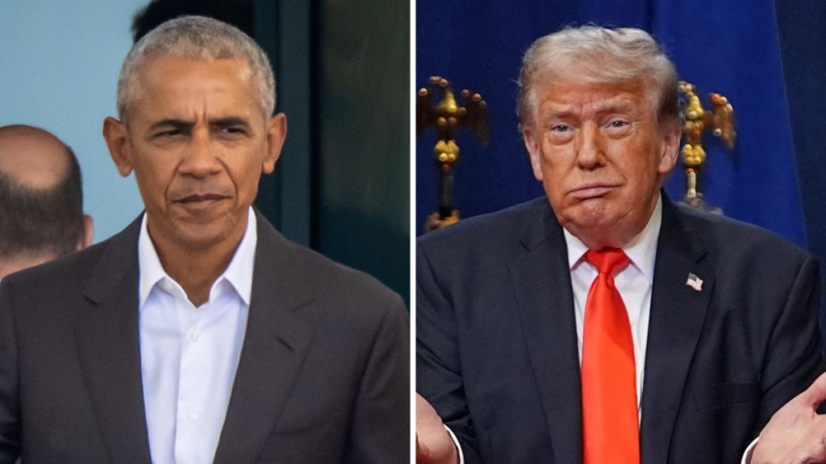 Donald Trump l&auml;sst den Haussegen bei den Obamas schiefh&auml;ngen. (Foto)