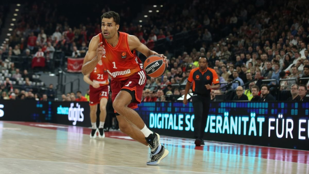 Oscar da Silva im Trikot von FC Bayern M&uuml;nchen Basketball (Archivbild, 2025). (Foto)