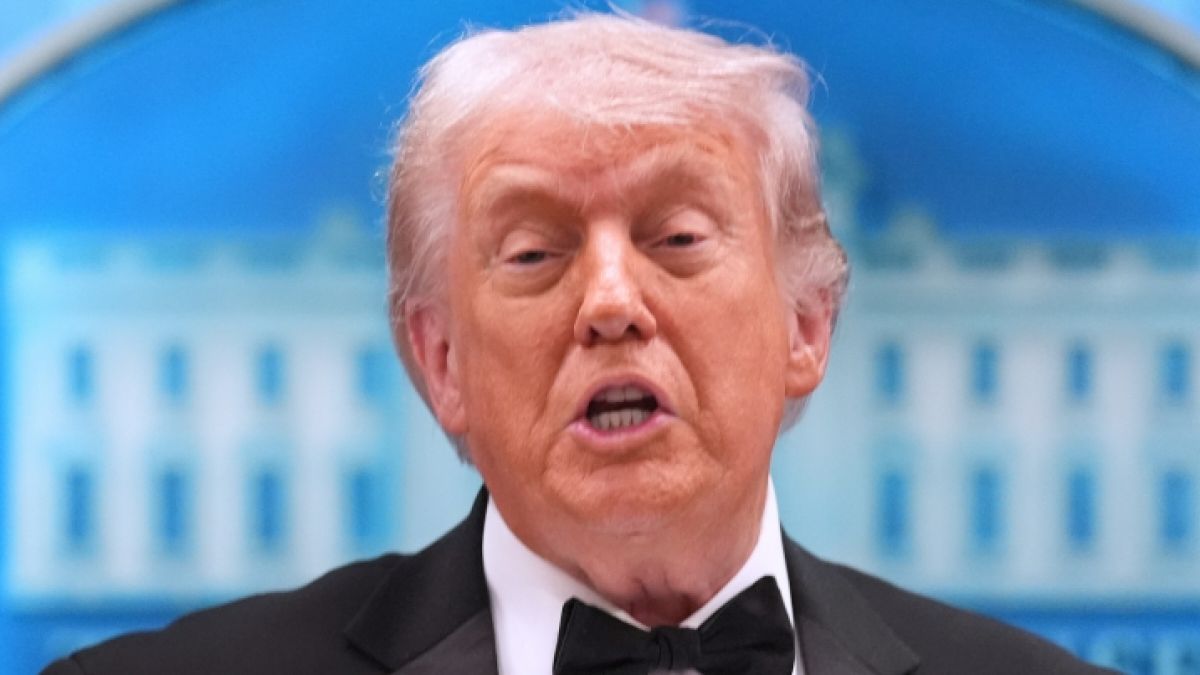 Donald Trump sorgt mit seinem Ballsaal wieder f&uuml;r Schlagzeilen. (Foto)