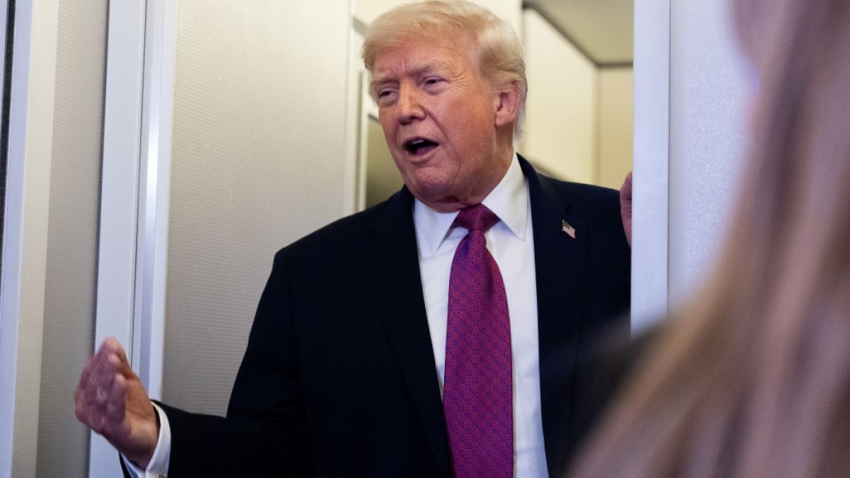 Donald Trump (Foto) wurde von seinem alten Kontrahenten JB Pritzker attackiert. (Foto)
